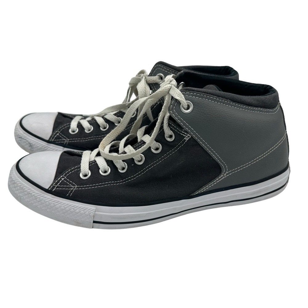 Converse Men’s All Star Chuck Taylor Gray High Top size 10.5 - Picture 8 of 10